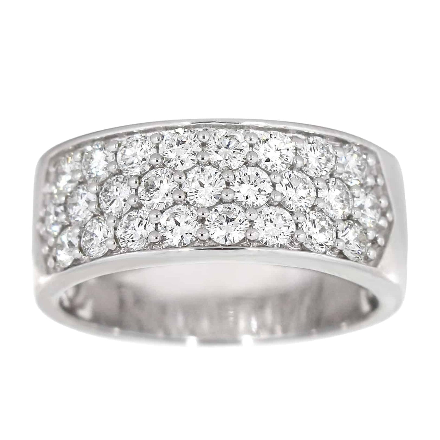 Diamantring i hvitt gull, 1.60CT TWSI - Diamanthuset