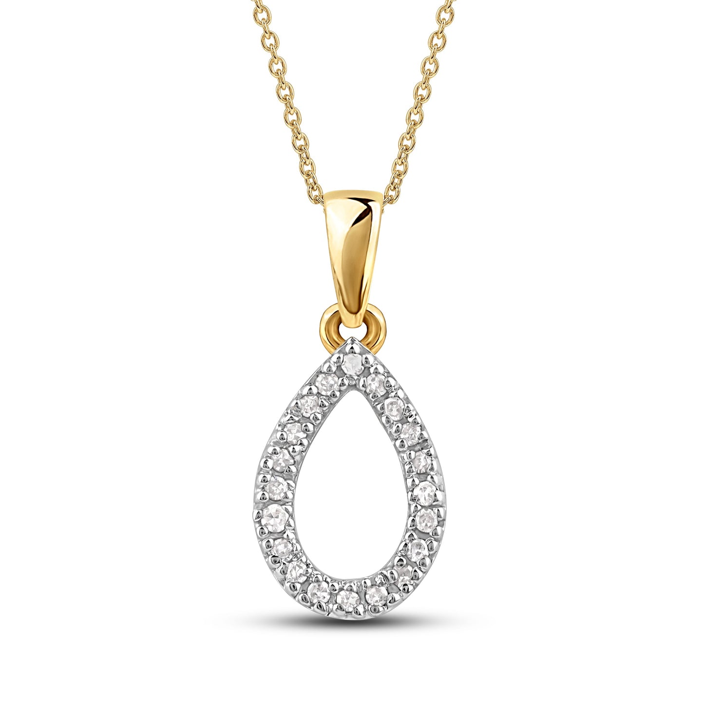 Flott Diamantanheng 0,08ct TWSI