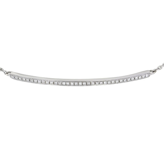 Diamantarmbånd i Hvitt Gull (585), 0,20ct TW/SI Diamanter
