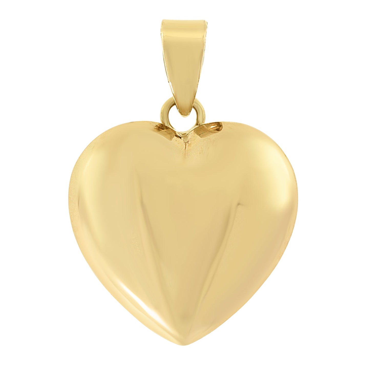 Hjerteanheng i 14kt Gult gull (585) - 12mm