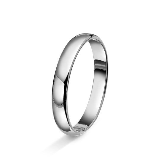 Amore forlovelsesring i 14kt gult/hvitt gull 3mm - Dame
