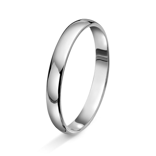 Amore forlovelsesring i 14kt gult/hvitt gull 3mm - Herre