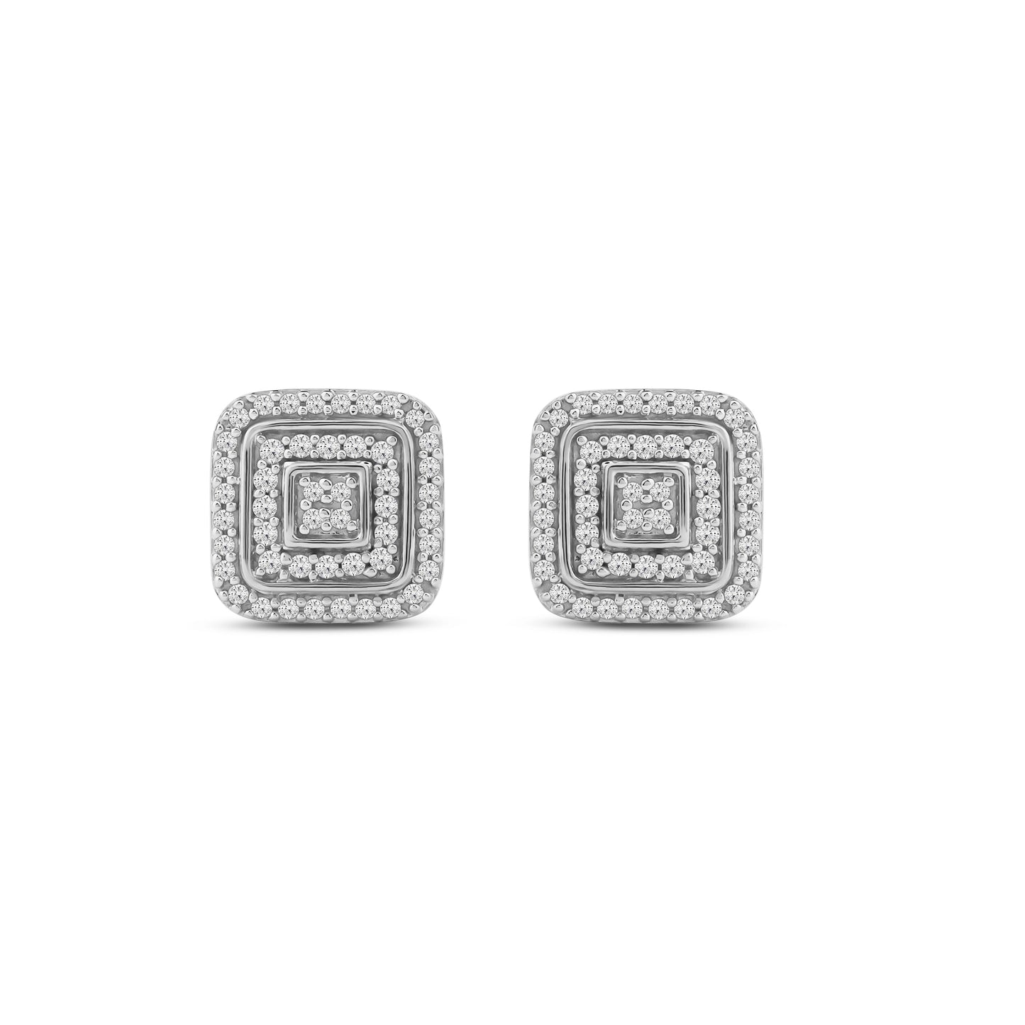 Diamantørepynt i Hvitt eller Gult Gull (585) Med 0.25ct TW/SI Diamanter