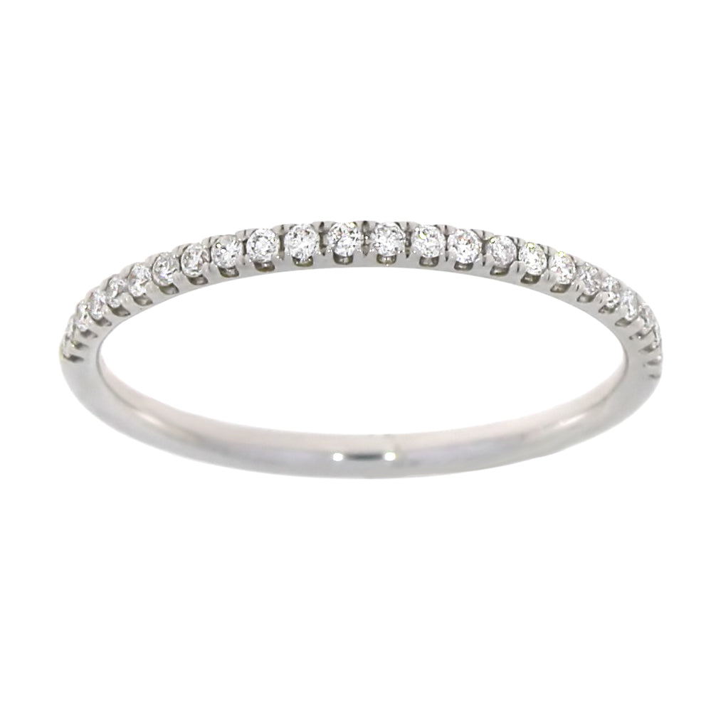 Diamantring i hvitt gull, 0.20ct TW/S