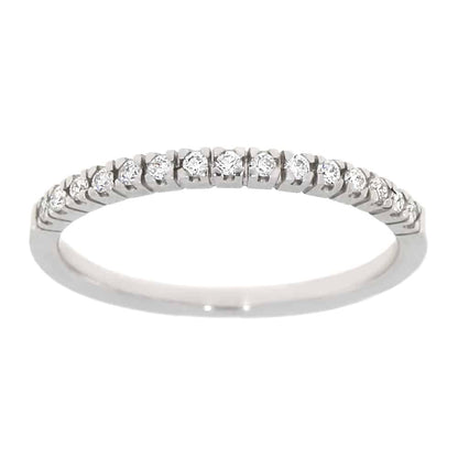 Diamantring i hvitt gull 0,15ct TWSI - Diamanthuset
