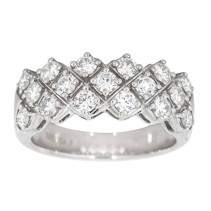 Diamantring i hvitt gull, 1.20CT TWSI - Diamanthuset