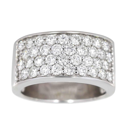 Diamantring i hvitt gull, 1.80CT TWSI - Diamanthuset