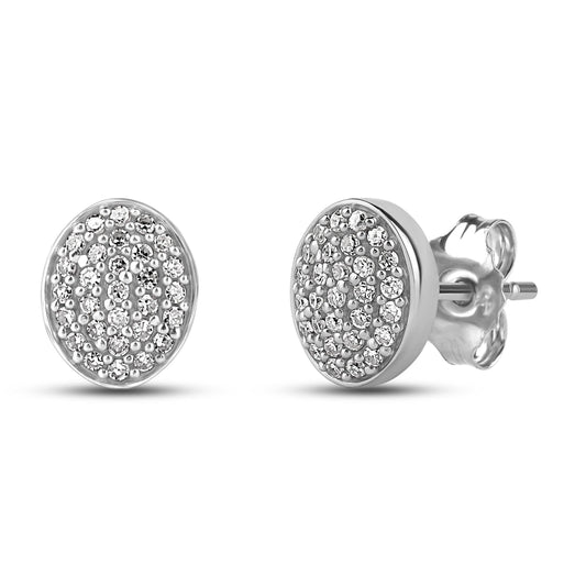 Diamantørepynt 0,22ct tw/si i hvitt gull: fra Diamanthuset