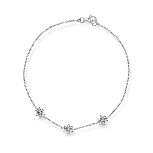 Diamant armbånd tot.0,45ct tw/si - Diamanthuset