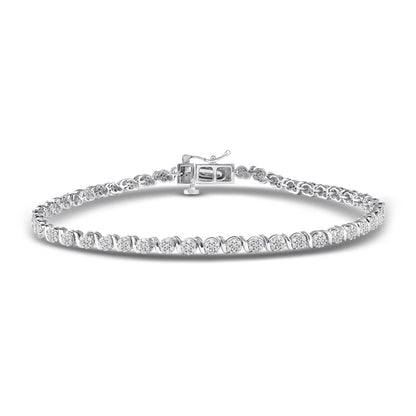 Diamantarmbånd 1,10ct tw/si
