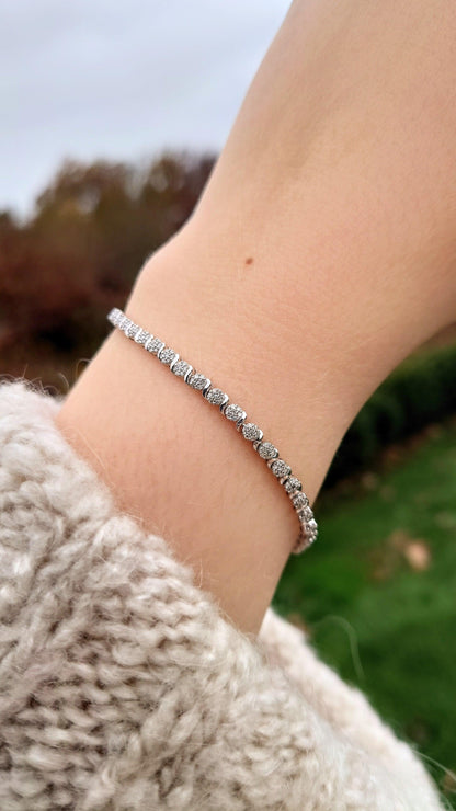 Diamantarmbånd 1,10ct tw/si - Diamanthuset