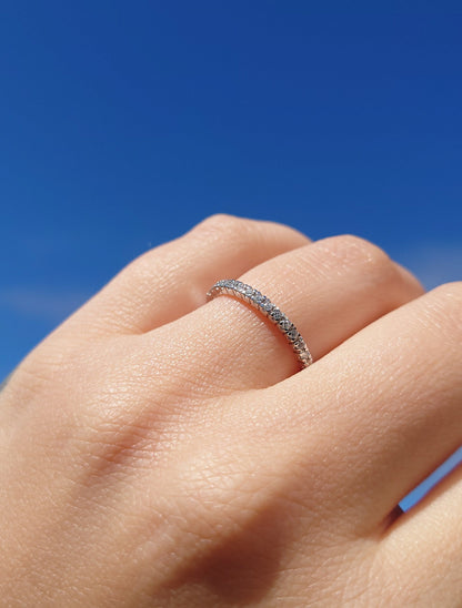 Lekker diamantring 0,15ct TWSI