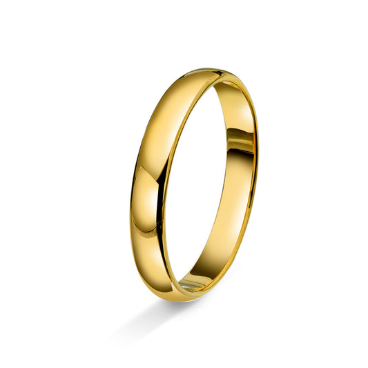 Amore forlovelsesring i 14kt gult/hvitt gull 3mm - Dame