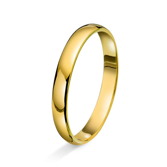 Amore forlovelsesring i 14kt gult/hvitt gull 3mm - Herre