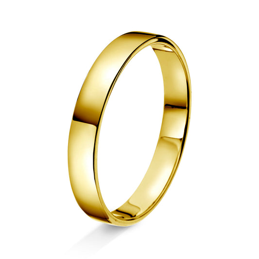 Amore giftering i gult/hvitt gull 3.5mm