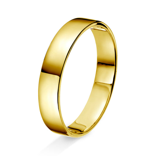 Amore giftering i gult/hvitt gull 4.5mm