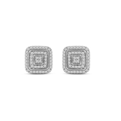 Diamantørepynt i Hvitt eller Gult Gull (585) Med 0.25ct TW/SI Diamanter