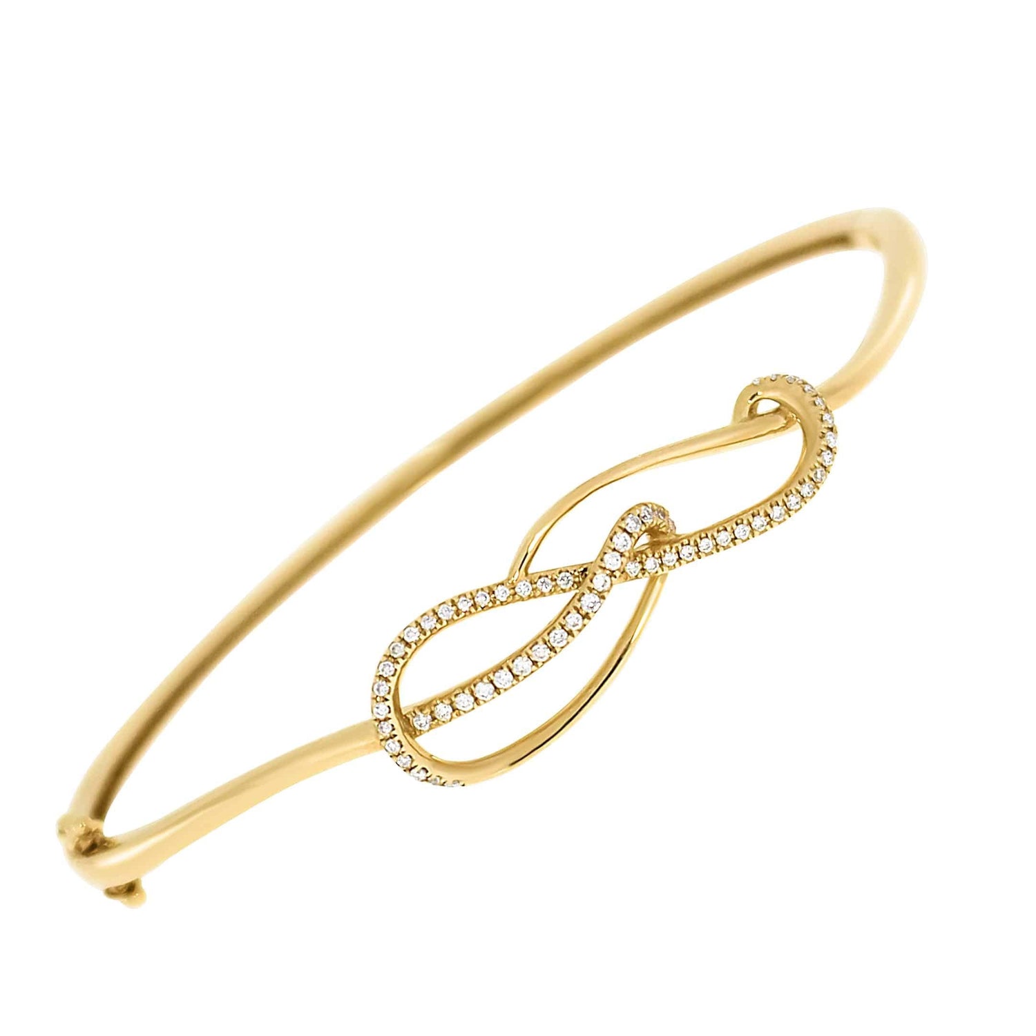 Armring i Gult Gull med Diamanter 0,30 ct TW/Si - Diamanthuset