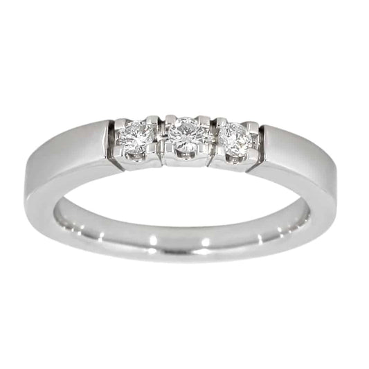 Alliansering med 0.03ct diamanter, 1-5 stener