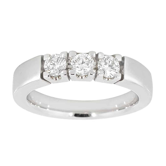 Alliansering med 0.15ct diamanter, 1-5 stener