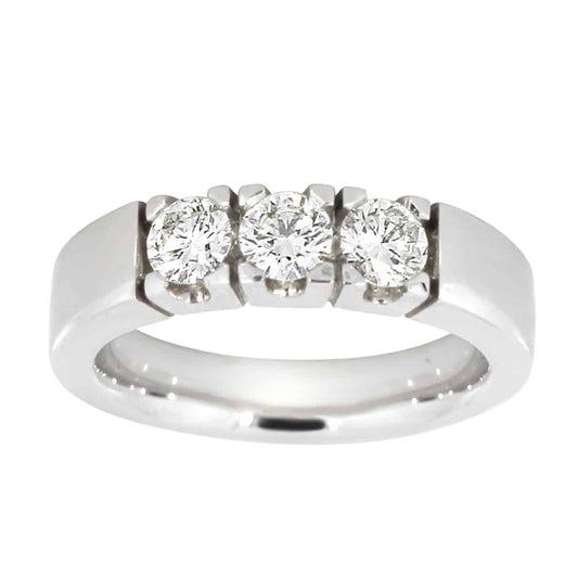 Alliansering med 0.20ct diamanter, 1-5 stener